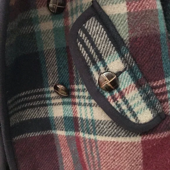 Woolrich plaid coat - Picture 4 of 14